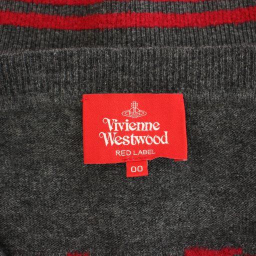 ヴィヴィアンウエストウッドレッドレーベル ロングニットカーディガン
