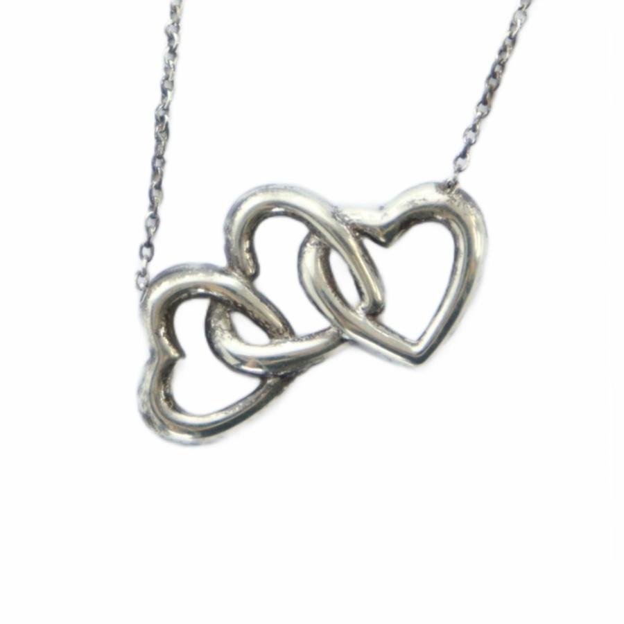 ティファニー TIFFANY & CO. トリプルハート ネックレス アクセサリー