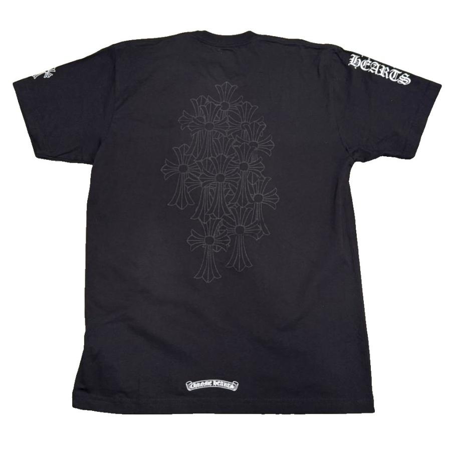 クロムハーツ　tシャツ　半袖　メンズ　ブラック　黒　Mサイズ CHROME HEARTS（クロムハーツ） 未使用品 タグ付き Tシャツ 半袖 ロゴ