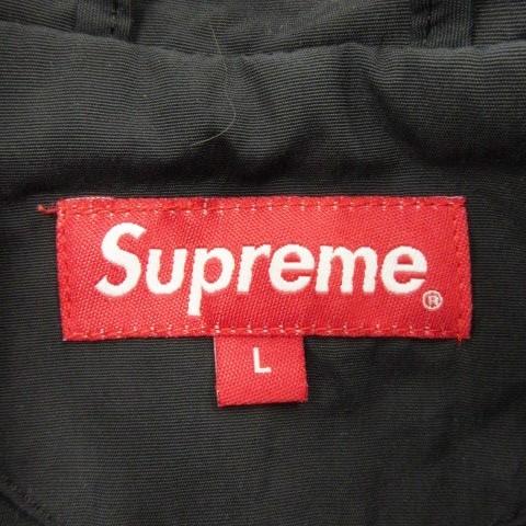 シュプリーム SUPREME 20SS Big Letter Tracl Jacket トラックジャケット ジップアップ ビッグロゴ スポーツ オーバーサイズ L 黒_6