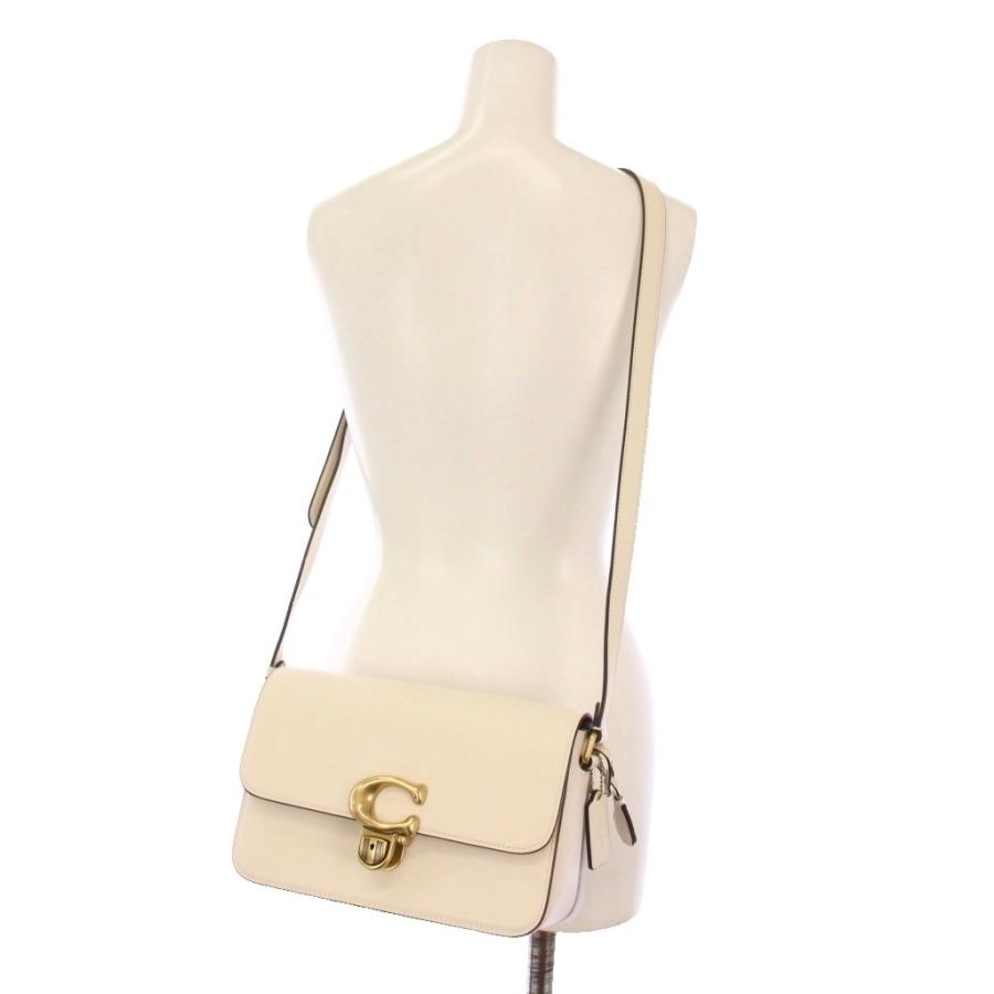 COACH（コーチ） ストゥディオ レザー ショルダーバッグ 白 C6641 /KH