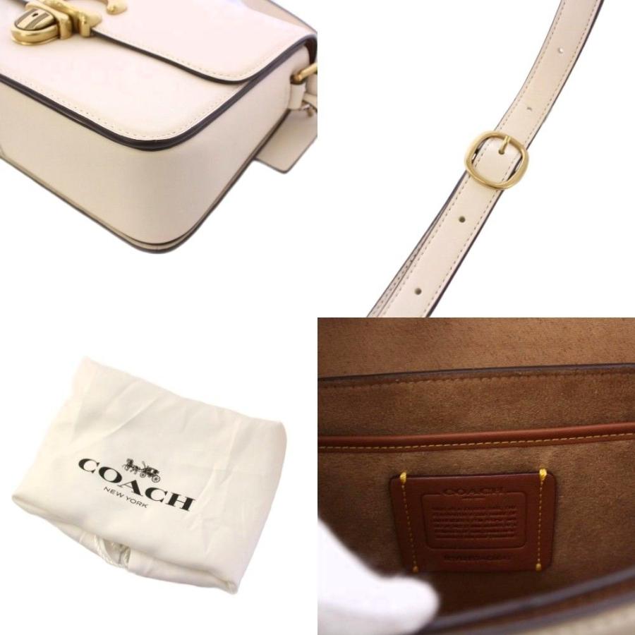 COACH（コーチ） ストゥディオ レザー ショルダーバッグ 白 C6641 /KH