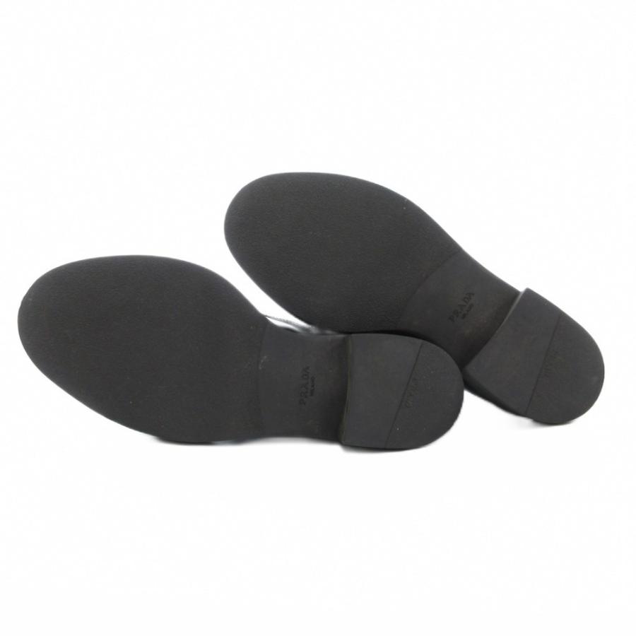 PRADA（プラダ） ショートブーツ 38.5 25.5cm シューズ レザー 本革