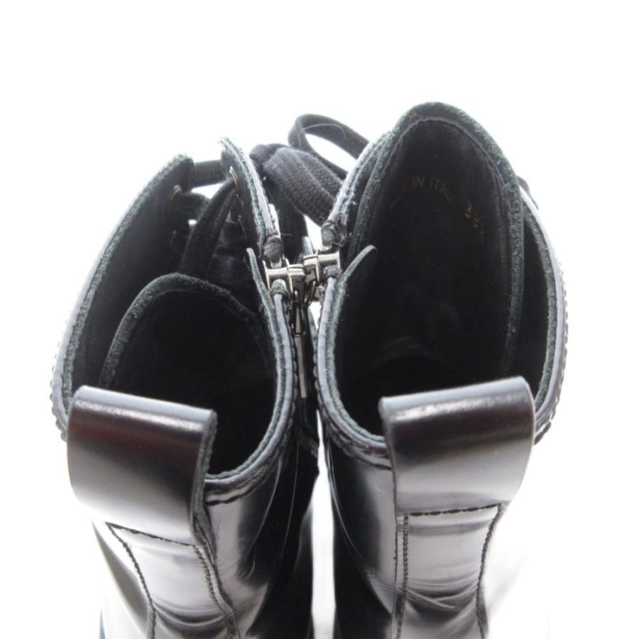 PRADA（プラダ） ショートブーツ 38.5 25.5cm シューズ レザー 本革
