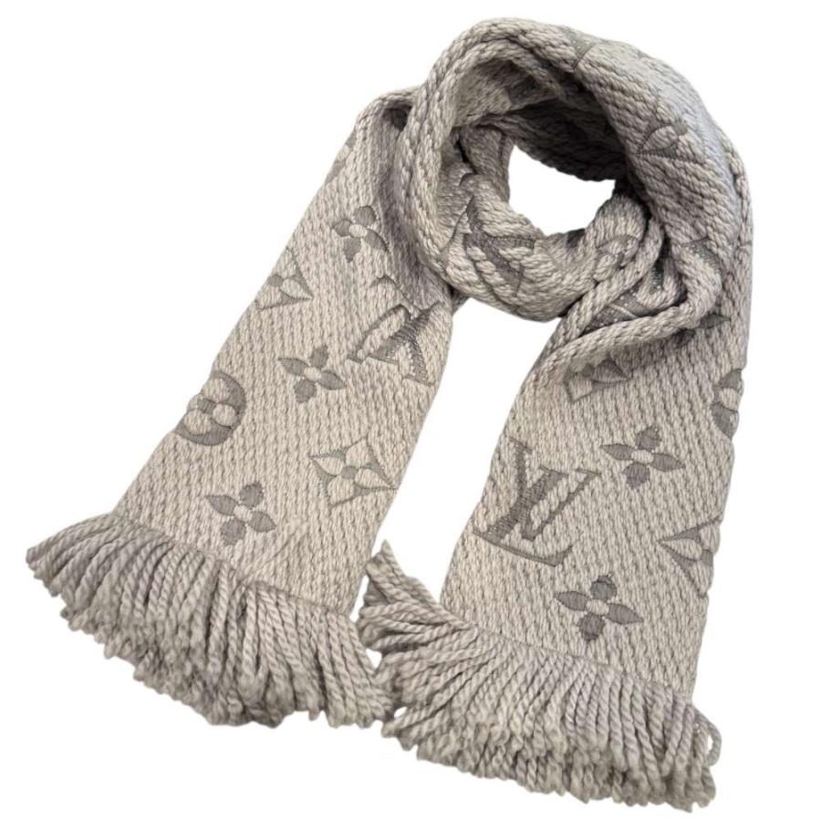 LOUIS VUITTON（ルイ・ヴィトン） マフラー ストール ローゲージ 刺繍