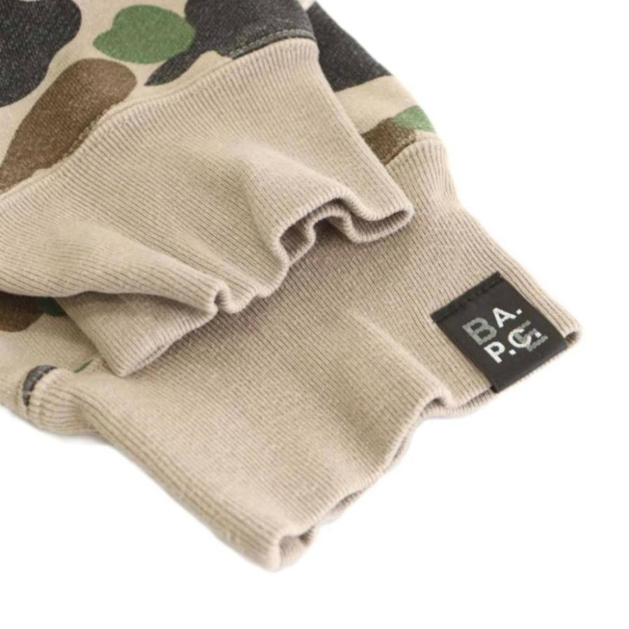 A BATHING APE カモフラージュパーカー レディース S ベージュ A BATHING APE（アベイシングエイプ） × アーペーセー A.P.C パーカー