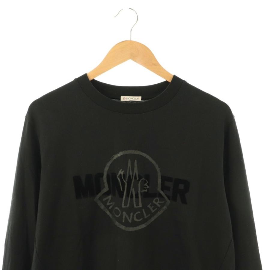 MONCLER（モンクレール） ロゴプリントTシャツ カットソー 長袖 M