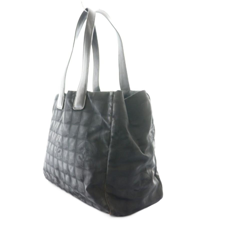CHANEL（シャネル） ニュートラベルラインMM トートバッグ 黒 ブラック