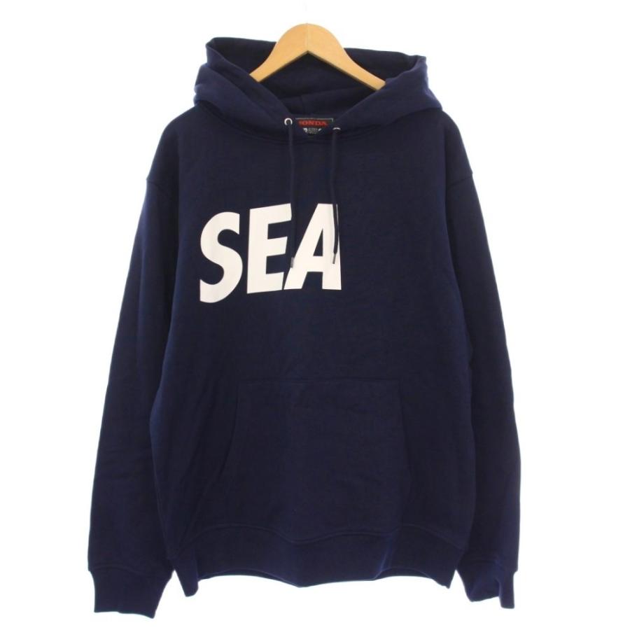 ウィンダンシー WIND AND SEA HONDA ホンダ LOGO HOODIE ロゴフーディ