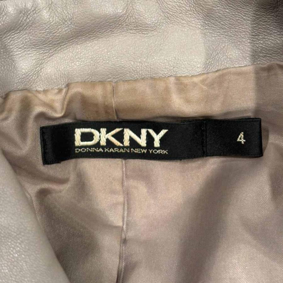 ダナキャランニューヨーク DKNY レザージャケット シープスキン