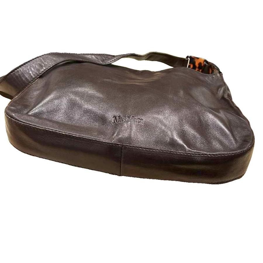 Max Mara（マックスマーラ） ショルダーバッグ レザー 羊革 シープ 