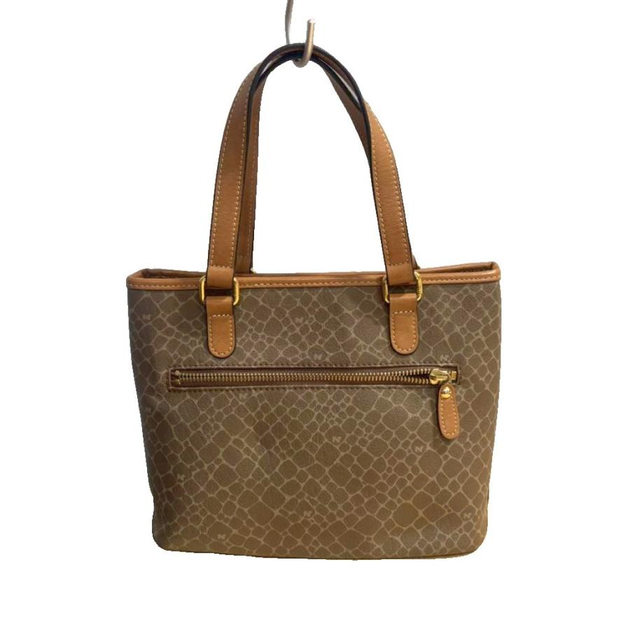 【中古品】NINA RICCI　ハンドバッグ ニナリッチ NINA RICCI ハンドバッグ ミニ ファスナー開閉 茶 ブラウン