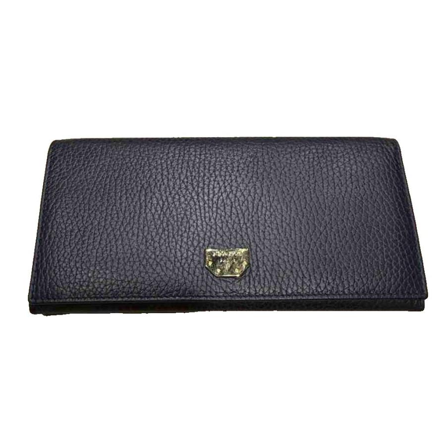 ニナリッチ NINA RICCI 箱あり 長財布 小銭入れ 紺 ネイビー□WGA 