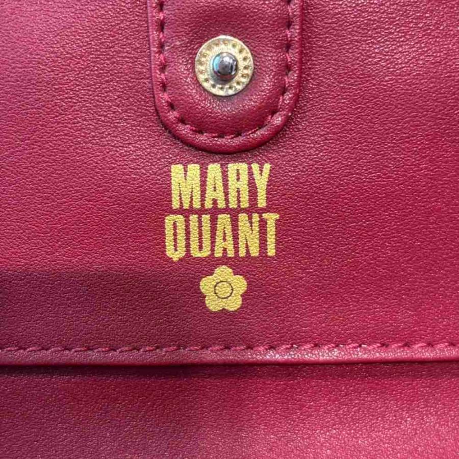 マリークワント  がま口財布 マリークワント MARY QUANT フレンチシームガマ口 ウォレット