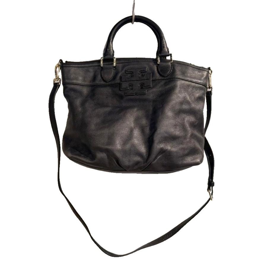 TORY BURCH（トリーバーチ） 皮革 2WAYショルダーバッグ 黒 ブラック 