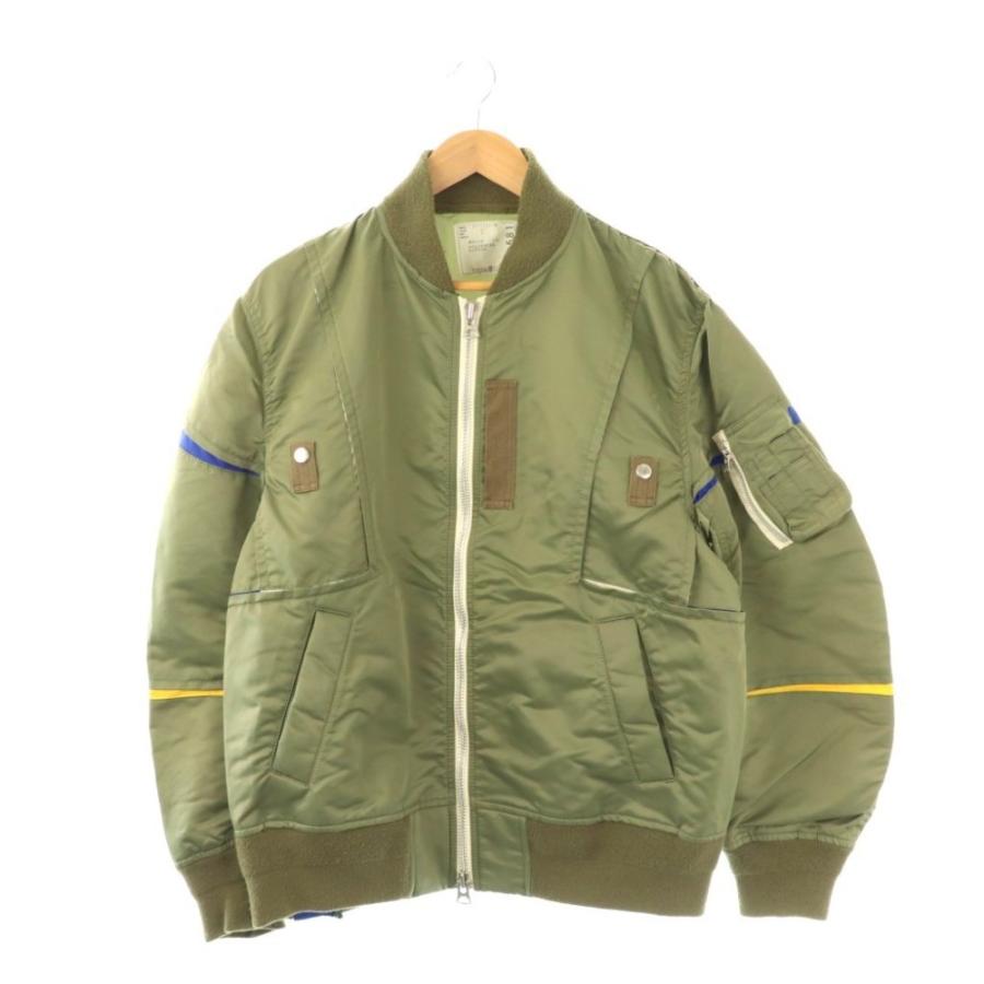 sacai ドッキングコート N-3B スタジャン ma-1 アシメ sacaiのドッキング MA-1をお譲りいただきました | ブランド服の宅配