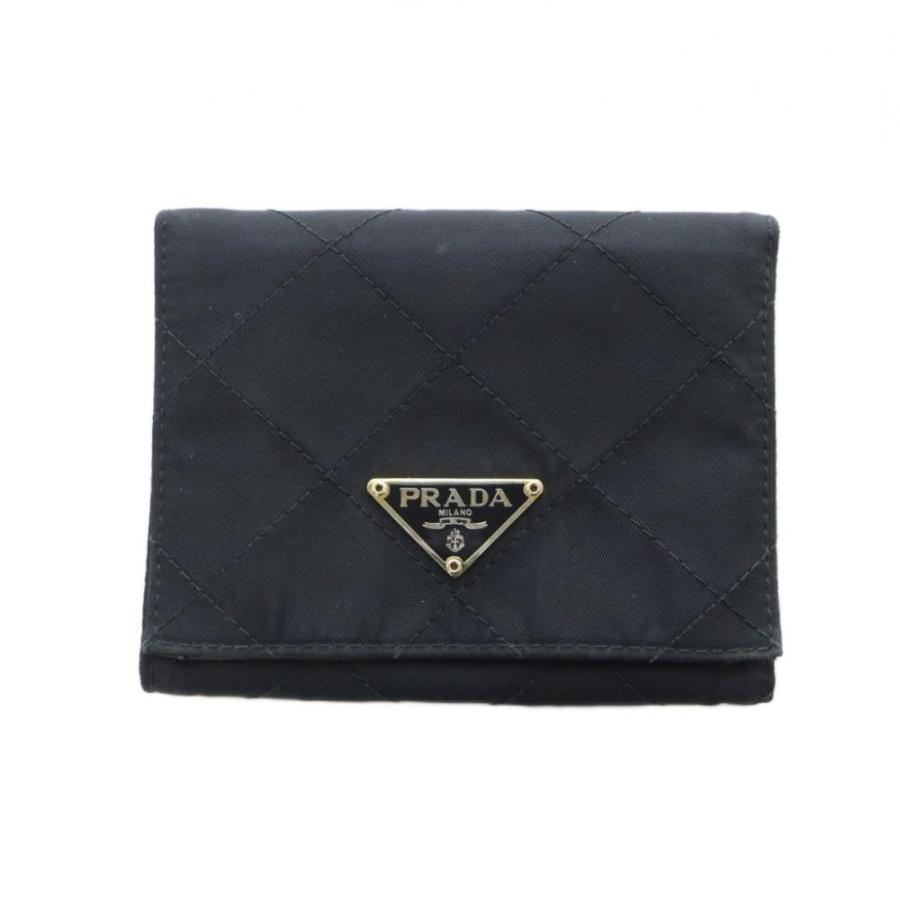 PRADA（プラダ） 二つ折り財布 ウォレット キルティング ナイロン