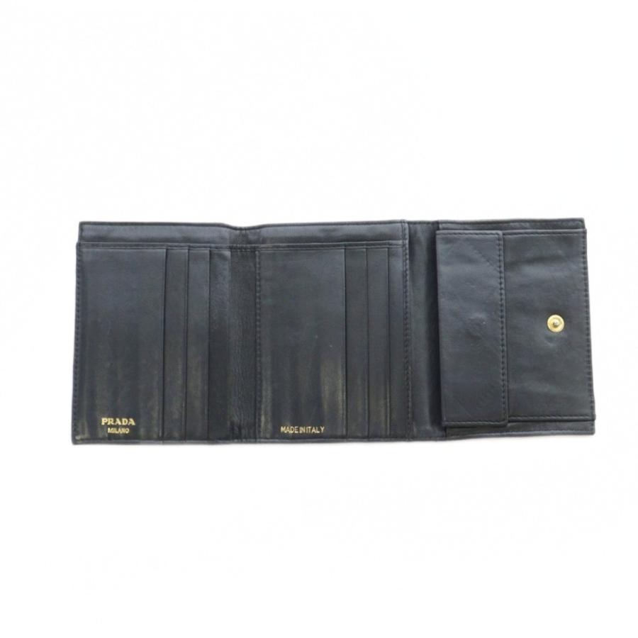 PRADA（プラダ） 二つ折り財布 ウォレット キルティング ナイロン
