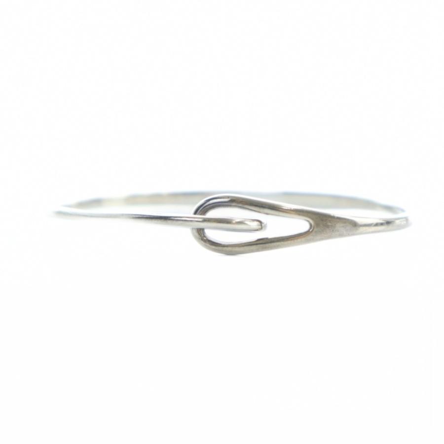 ティファニー TIFFANY & CO. ダブルループ バングル ブレスレット