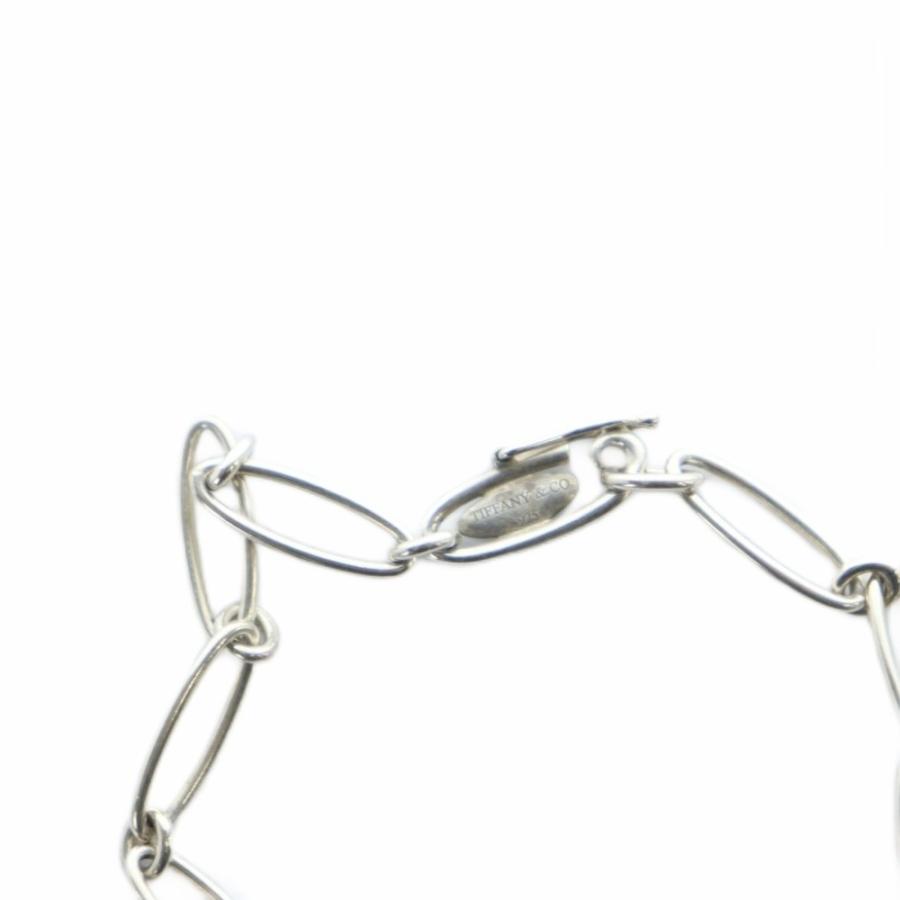 ティファニー　カーブドハート　ブレスレット　シルバー　925 美品 ティファニー TIFFANY & CO. カーブドハート ブレスレット
