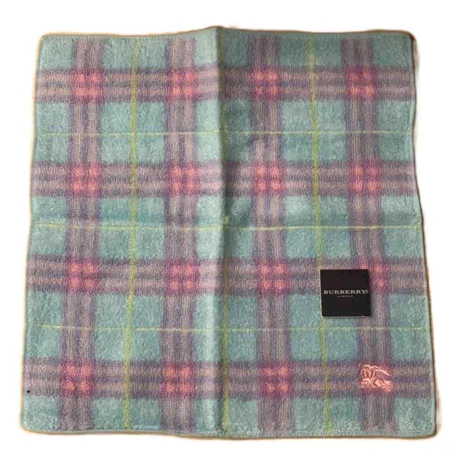 新品タグ付き　BURBERRY 人気ハンカチ 未使用品 バーバリー ロンドン BURBERRY LONDON タグ付き ハンカチ