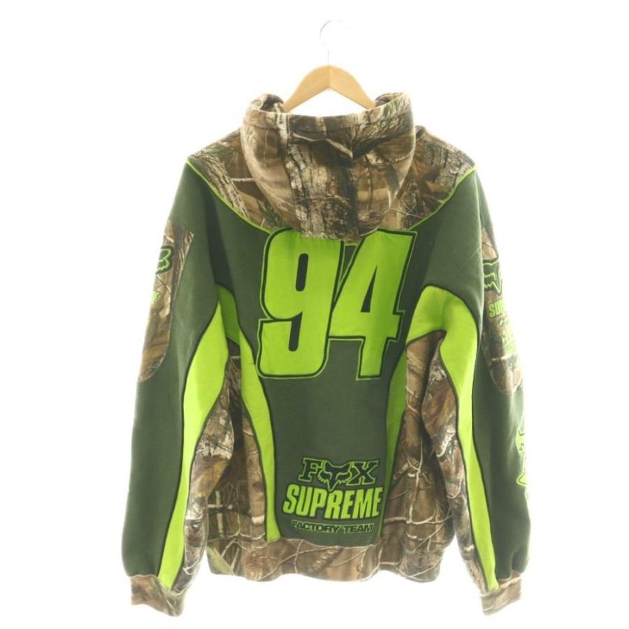 Supreme（シュプリーム） SUPREME Fox Racing zip up Hooded Camo