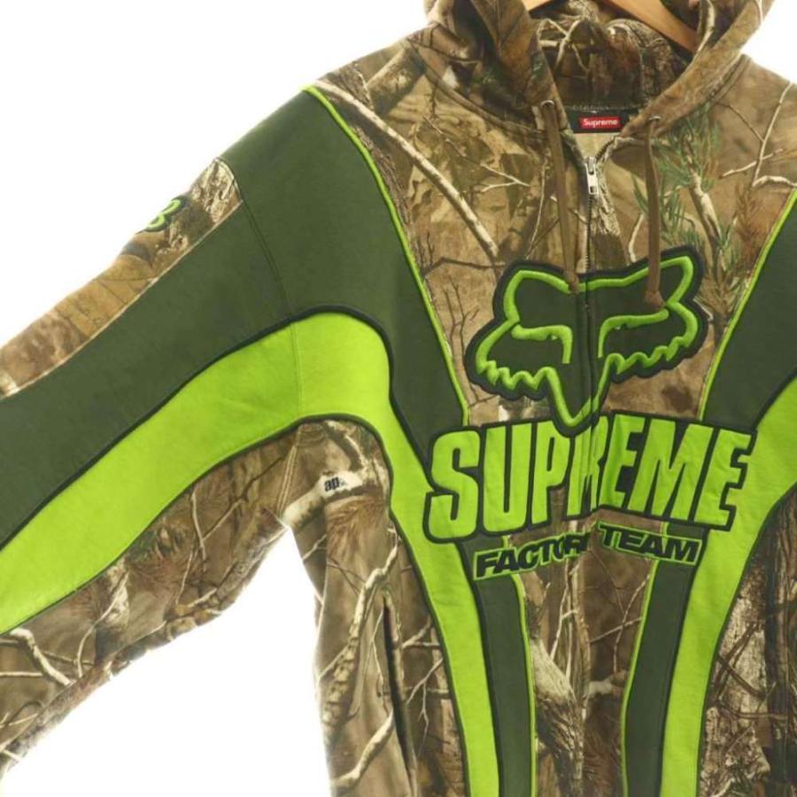 Supreme（シュプリーム） SUPREME Fox Racing zip up Hooded Camo