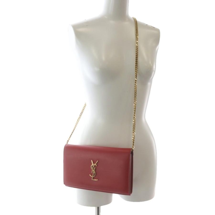サンローラン パリ SAINT LAURENT PARIS YSLライン チェーンウォレット