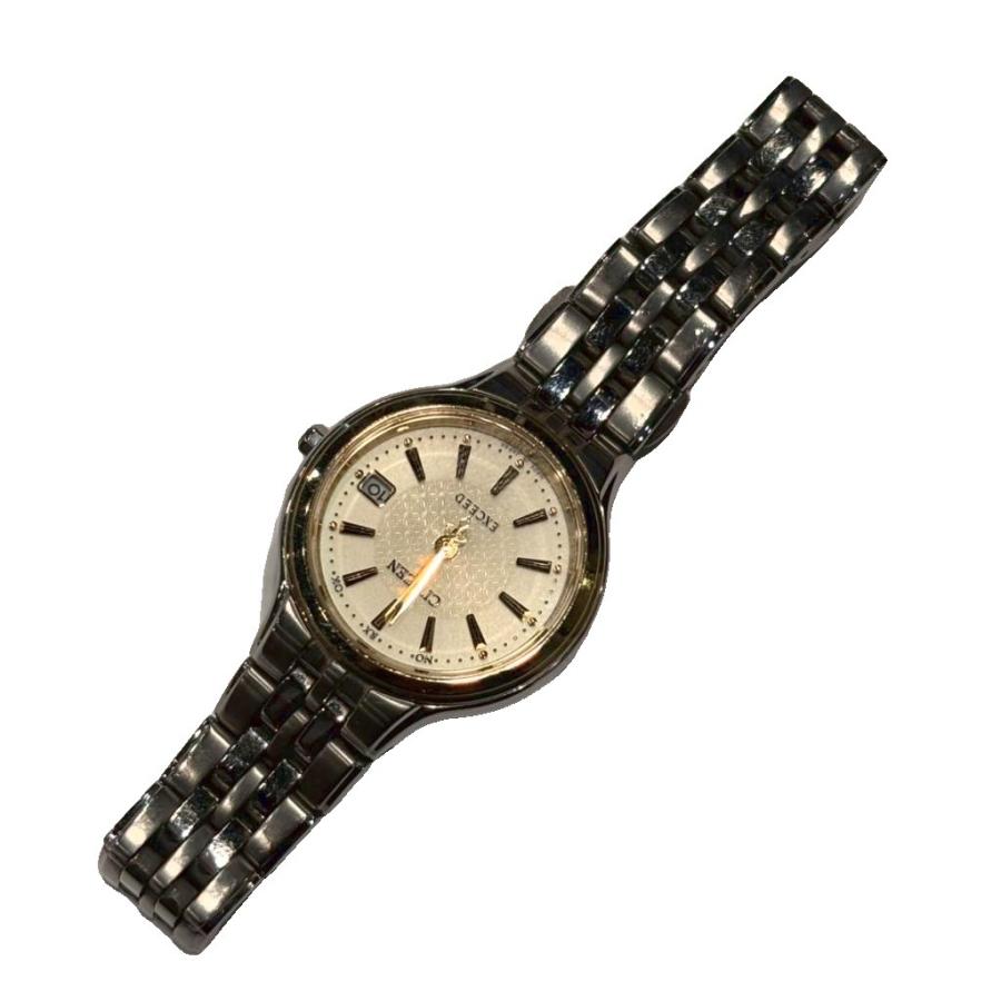 シチズン CITIZEN エクシード 腕時計 ジャンク品 シルバーカラー 
