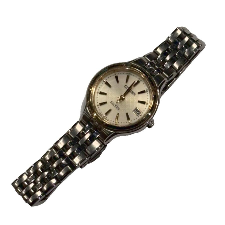 シチズン CITIZEN エクシード 腕時計 ジャンク品 シルバーカラー