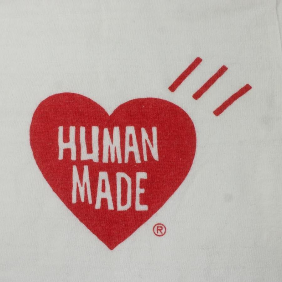 ヒューマンメイド HUMAN MADE Tシャツ 半袖 ハートロゴ バックプリント