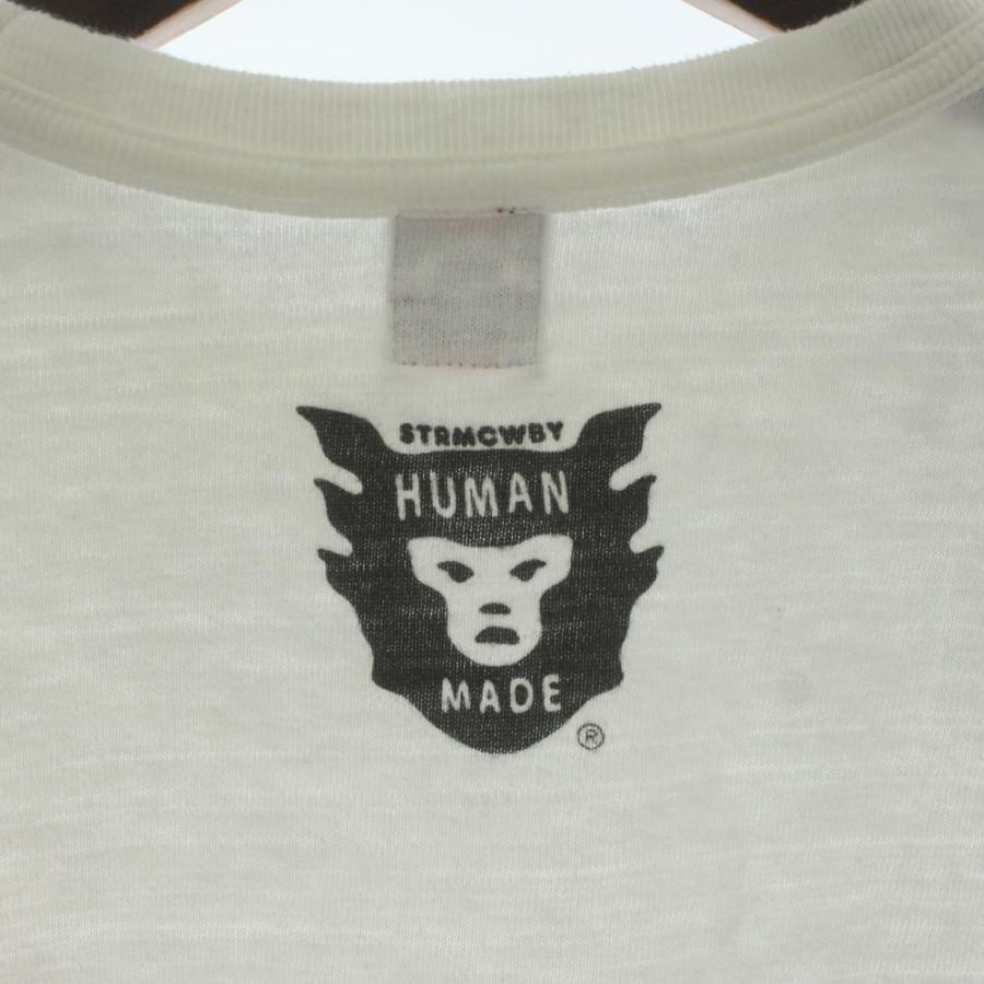 ヒューマンメイド HUMAN MADE Tシャツ 半袖 ハートロゴ バックプリント