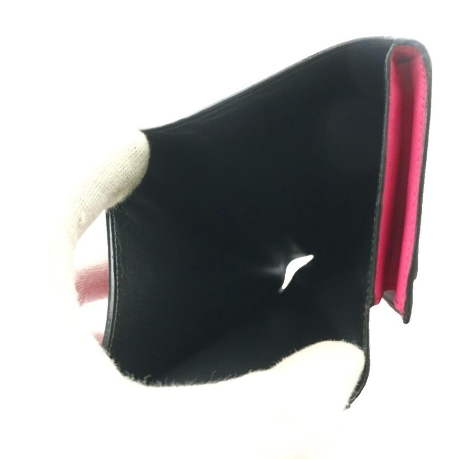 LOEWE（ロエベ） アナグラム 二つ折り財布 ピンク /SS □OS □OH