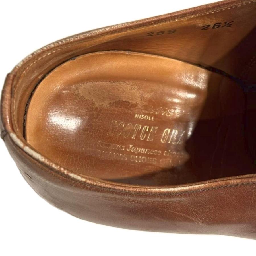 美品 スコッチグレイン Uチップ レザー ドレスシューズ ビジネスシューズ スコッチグレイン SCOTCH GRAIN 269 ドレスシューズ ビジネスシューズ