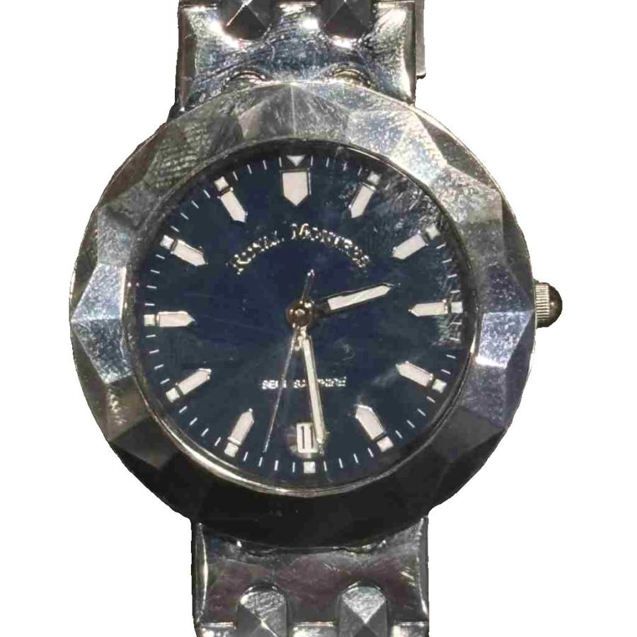 ROYAL MONTRES 腕時計 ジャンク クォーツ シルバーカラー □GY99 