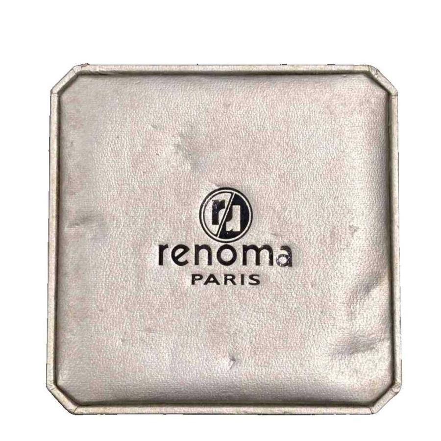 renoma★新品未使用タグ付き★S レノマ renoma 腕時計 クォーツ ジャンク 箱付き ゴールドカラー