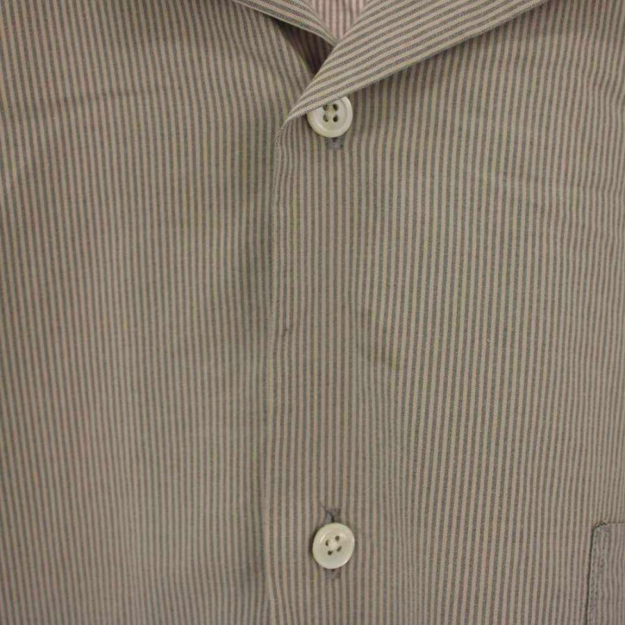 オーラリー AURALEE SELVEDGE WEATHER CLOTH OPEN COLLARED HALF