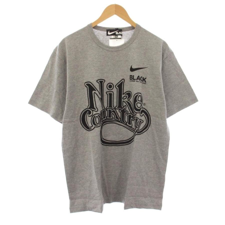 未使用品 コムデギャルソンブラック ナイキ NIKE タグ付き Country TEE 