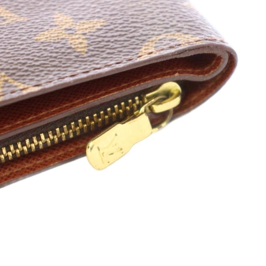 LOUIS VUITTON（ルイ・ヴィトン） モノグラム ポルトパピエ ジップ 二