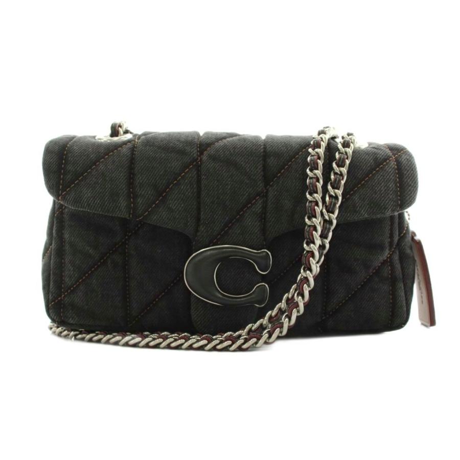 COACH（コーチ） タビー ショルダーバッグ キルティング ロゴ チェーン 