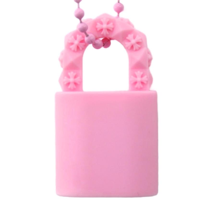 Chrome Hearts パドロック フレアニー シリコン ラバーネックレス CHROME HEARTS（クロムハーツ） CHROME HEARTS Rubber Padlock
