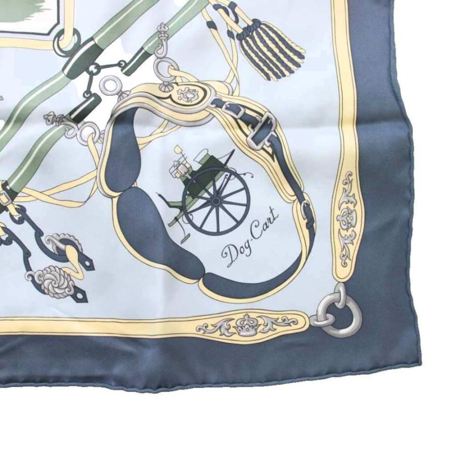 HERMES（エルメス） カレ70 PALONNIERS パロニエ スカーフ シルク 総柄