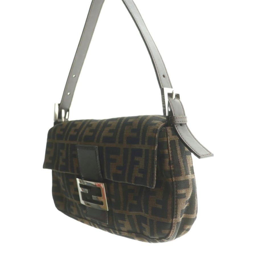 FENDI（フェンディ） ズッカ柄 マンマバケット ワンショルダーバッグ 