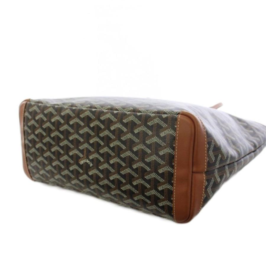 ゴヤール GOYARD アルトワPM トートバッグ ハンドバッグ 茶 黒 /KH