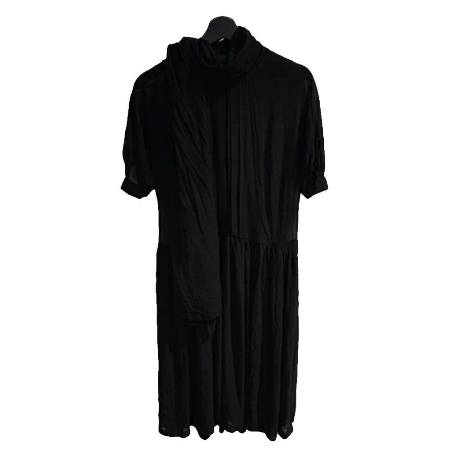 꼼데가르송 꼼데가르송 COMME des GARCONS COMME des GARCONS 컴콤 원피스 롱 스톨 도킹 S 블랙 블랙