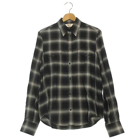 CELINE 新品タグ付きセリーヌ チェックシャツ 長袖 - メルカリ CELINE 新品タグ付きセリーヌ チェックシャツ 長袖 - メルカリ