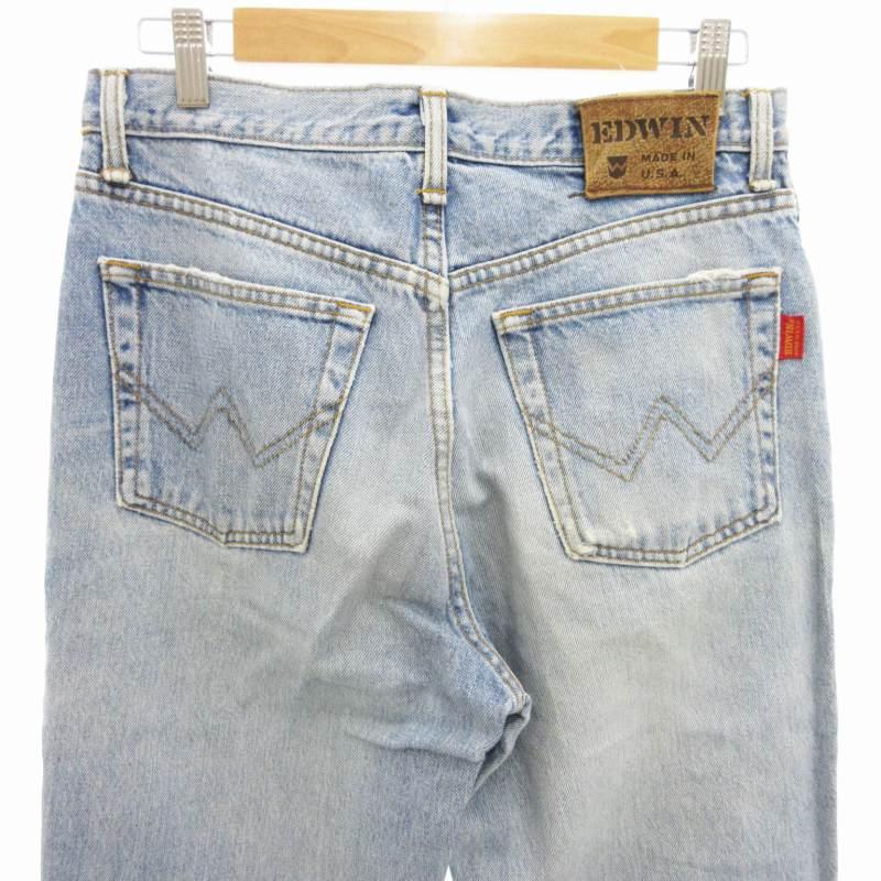 エドウィン EDWIN デニム パンツ ジーンズ USA製 31×32 M インディゴ 