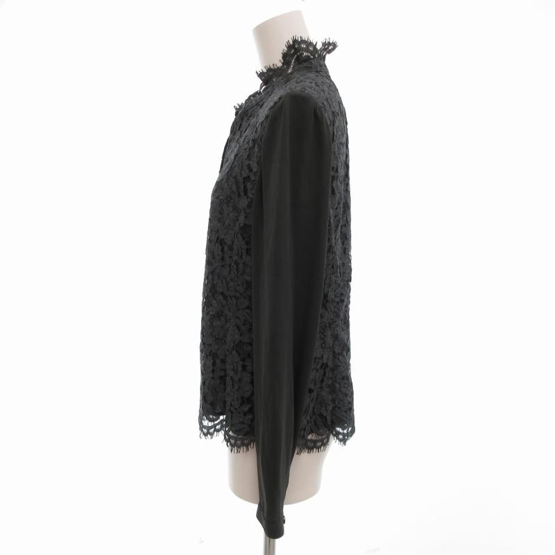 レリアン Leilian NEMIKA セットアップ レースブラウス シャツ フレア 