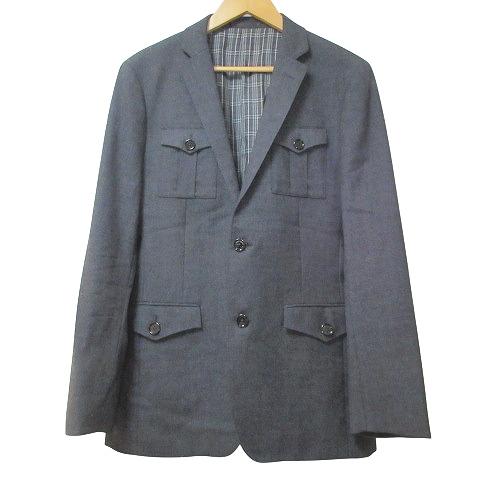 バーバリーブラックレーベル BURBERRY BLACK LABEL 美品 テーラード 