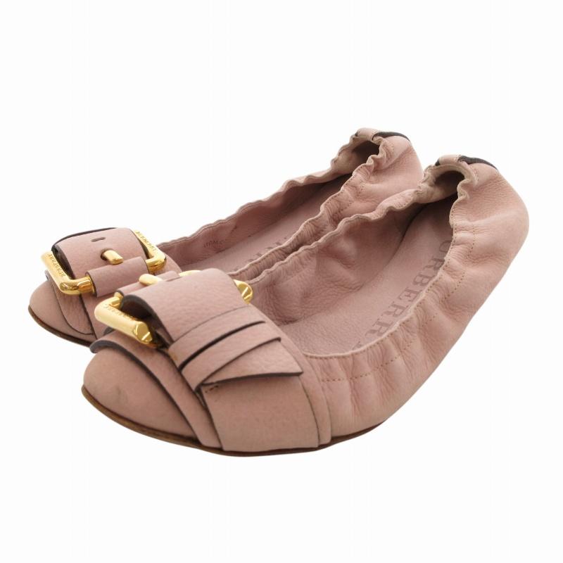 BURBERRY（バーバリー） バレエシューズ フラットシューズ レザー 